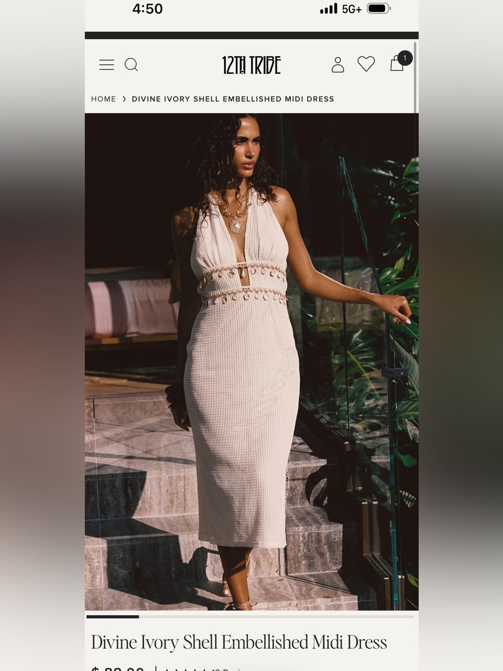 Seashell dress